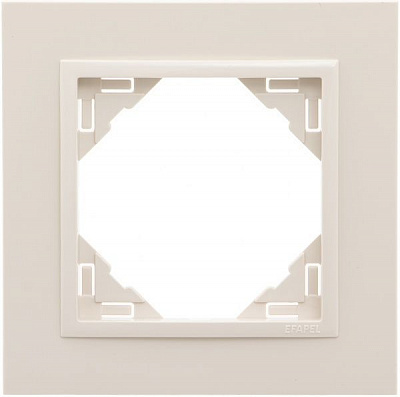 Рамка Efapel ANIMATO Logus кремовый 90910 TMM