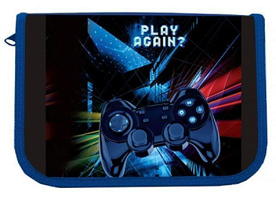 Пенал шкільний Play 21009C CLASS різнокольоровий принт