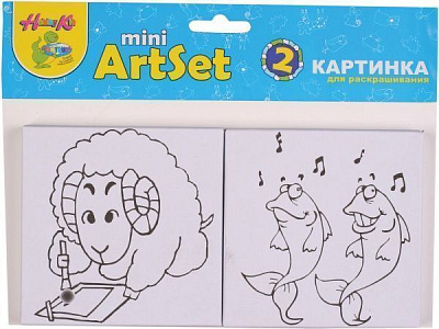Набор для творчества миниатюрная раскраска (2 шт.) 83367 Centrum 