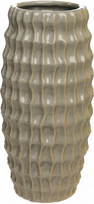 Ваза керамическая светло-серый Guoxin d13хh26