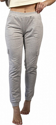 Брюки Flis clothes р. S серый меланж 