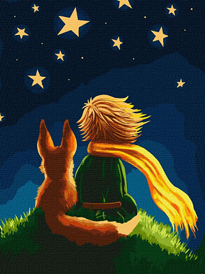 Картина за номерами Казкові друзі 30х40см Ідейка