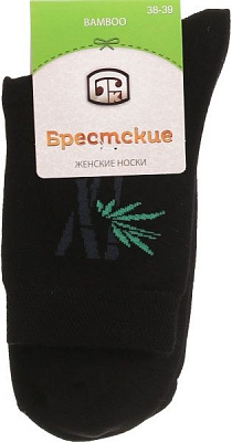 Шкарпетки Conte 1501 Bamboo р. 25 чорний