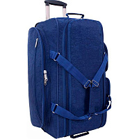 Сумка дорожная на колесах Bagland 34970 82 л синий Мадрид 