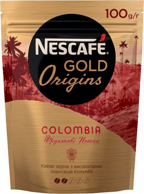 Кава розчинна Nescafe Gold Colombia 100 г
