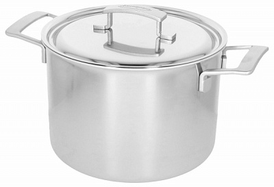Кастрюля с крышкой 24 см., 8 л Silvinox Industry 5 40850-670-0 Demeyere