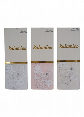Колготки для девочек KATAMINO K62076р.119-131 розовый 