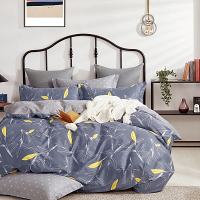 Комплект постельного белья Гоа евро разноцветный Homeline 