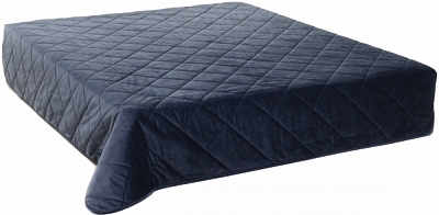 Покрывало VELOUR 240x260 см La Nuit антрацит 