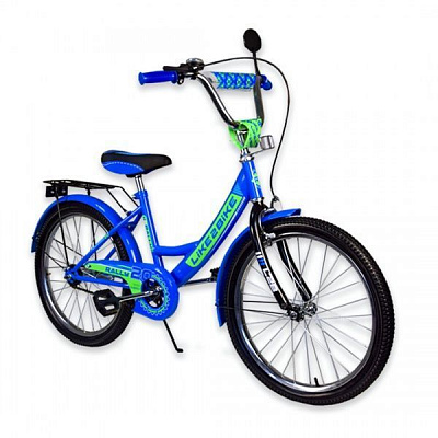 Велосипед детский Like2bike 2-колесный Rally без тренировочных колес синий 192015