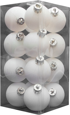 Набор елочных шаров Девилон 250942 d40 мм 16 шт./уп. 
