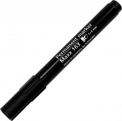 Маркер перманентний Schneider 1-4 мм S19969 чорний