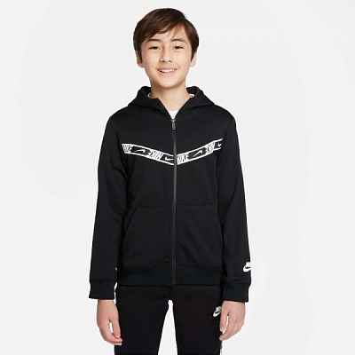 Джемпер Nike REPEAT PK FZ HOODIE DQ5100-010 р. S черный