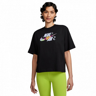 Футболка Nike W NSW TEE OC 3 BOXY FB8191-010 р.S черный