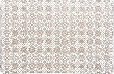 Килимок для сервірування Квіти 43,5x28 см бежевий Flamberg