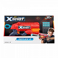 Бластер Zuru X-SHOT RED EXCEL REFLEX 6 36433R