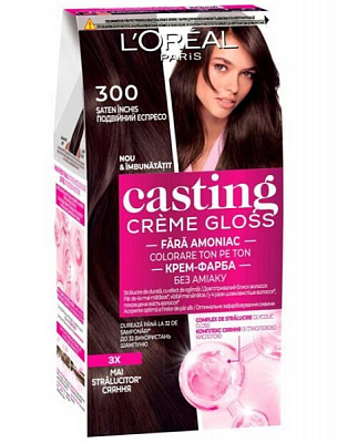 Краска для волос Casting CASTING Creme Gloss 300 двойной эспрессо 160 мл