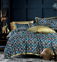 Комплект постельного белья Bright Mosaic семейный разноцветный 