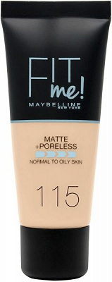 Тональный крем Maybelline New York Fit Me 115 розово-бежевый 30 мл