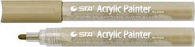 Маркер акриловый STA 1000 2-3 мм STA1000-Y332 ореховый 