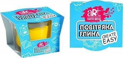 Глина воздушная Nota Bene 120 мл желтая