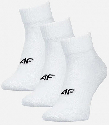 Носки 4F SOCKS CAS M440 (3pack) 4FWMM00USOCM440-10S р.39-42 белый 3 шт.