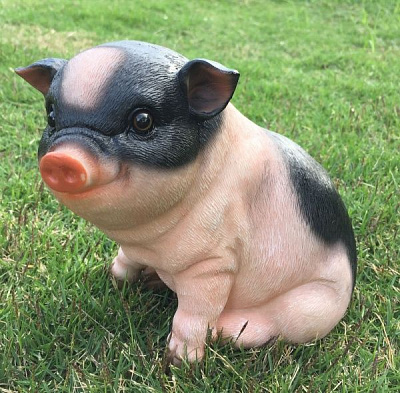 Фігурка декоративна PG-08 Свинка 19,1х11,3х15,8 см