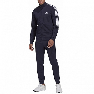 Спортивний костюм Adidas M 3S FT TT TS GK9977 р. 6 синій