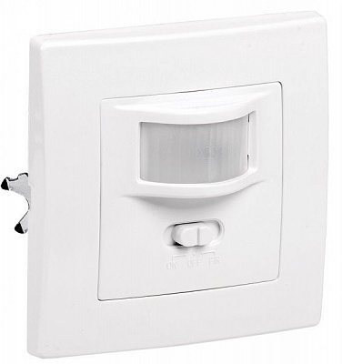 Датчик руху IEK ДД 030 160° 9м 500W IP20 білий LDD12-030-500-001