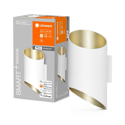 Светильник настенный Ledvance Smart+ Wifi Orbis Wall Cyldro 2x5 Вт белый с золотистым 