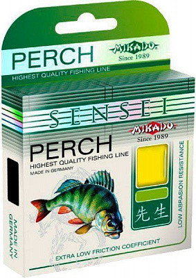 Волосінь Mikado 150м 0,18мм 4,95кг Sensei Perch
