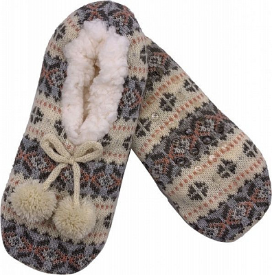 Взуття домашнє La Nuit Home Ажур р. 38-40 бежевий