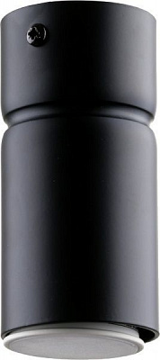 Светильник точечный Luminex 1 8379 8 Вт GU10 черный Implode 