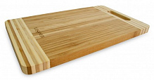 Дошка кухонна бамбук 38х25х2 см 10301-38 Lessner
