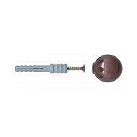 Ограничитель хода двери Wkret-Met 8х60 коричневый