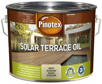 Масло Pinotex SOLAR TERRACE& WOOD ОIL 2,33 л