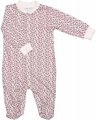 Комбинезон для девочки Фламинго р.86 молочный 