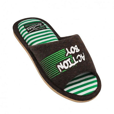 Тапочки детские Home Story р.33 коричневый 200353-16 