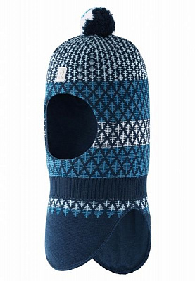 Шапка Reima Valtias 518532-6982 52 голубой с синим