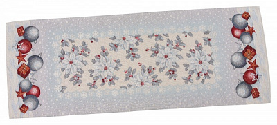 Доріжка (ранер) Квітчасте Різдво 45x140 см Limaso