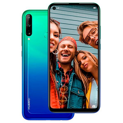 Смартфон Huawei P40 lite E 4/64GB Aurora Blue (51095DCG)