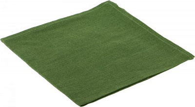 Салфетка Галерея льна льняная 45x45 см темно-зеленый 