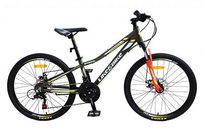 Велосипед детский Like2bike зелено-черный A212402 