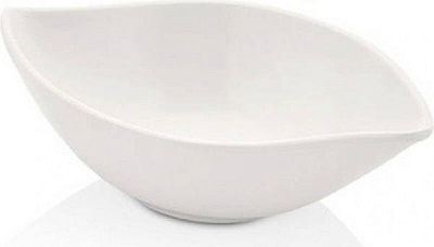Соусник S Leaf білий 16 x 10 см h.4,6 см 205 мл Külsan