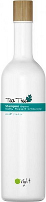 Шампунь органічний O'right дезинфікуючий від лупи з олією чайного дерева 400 мл