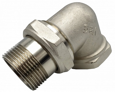 Згін з накидною гайкою ВЗ V&G VALOGIN кутовий 1