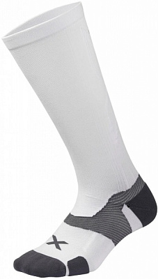 Носки Vectr Cushion Full Length Sock M2 (р.38-41,5/икра 38-43 см.) UA5156e_WHT/GRY р.38-41,5 белый