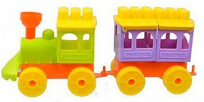 Конструктор Maximus Паровозик Малыш 1