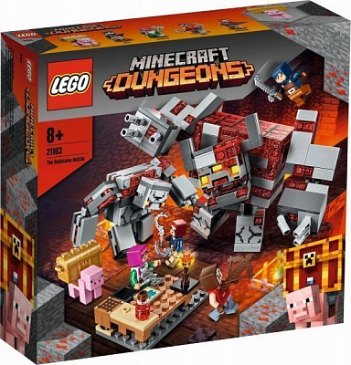 Конструктор LEGO Minecraft Битва за красную пыль 21163