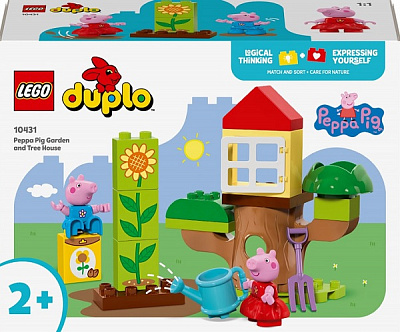 Конструктор LEGO DUPLO Сад і будиночок на дереві Пеппи 10431